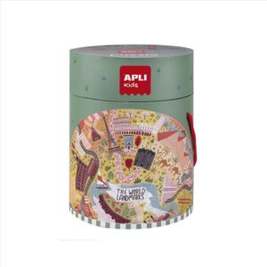 ΠΑΖΛ ΚΥΚΛΙΚΟ 48κομμάτια APLI +5 ΜΝΗΜΕΙΑ