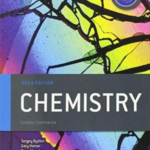 CHEMISTRY COURSE COMPANION 2014 edition
