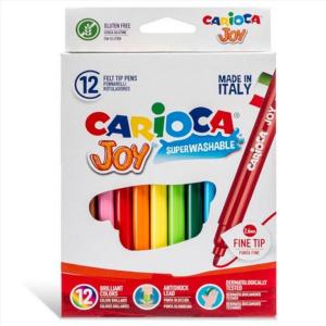 ΜΑΡΚΑΔΟΡΟΙ CARIOCA ΛΕΠΤΟΙ JOY 12 ΧΡΩΜΑΤΑ