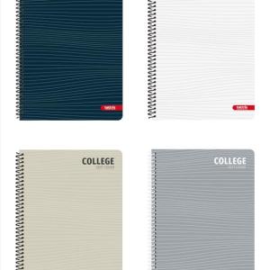 ΤΕΤΡΑΔΙΟ ΣΠΙΡΑΛ Α4 2Θ TETTRIS COLLEGE