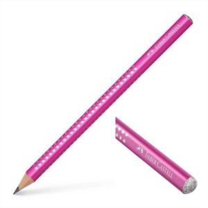 PENCIL FABER SPARKLE GRIP JUMBO PINK