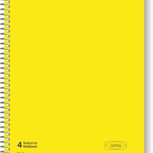 ΤΕΤΡΑΔΙΟ ΣΠΙΡΑΛ ORBIS FLUO Α4 2Θ