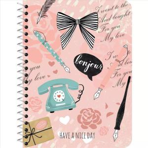 ΤΕΤΡΑΔΙΟ ΣΠΙΡΑΛ LADY LOVELY 17Χ25 2Θ