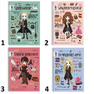 ΤΕΤΡΑΔΙΟ ΣΠΙΡΑΛ HARRY POTTER MAGICAL 17X25 2Θ