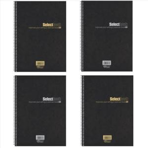 ΤΕΤΡΑΔΙΟ ΣΠΙΡΑΛ SELECT BOOK 17X25 2Θ