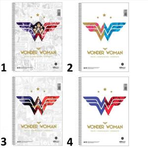 ΤΕΤΡΑΔΙΟ ΣΠΙΡΑΛ WONDER WOMAN Α4 2Θ