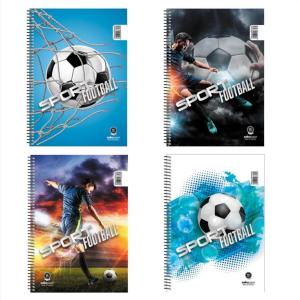 ΤΕΤΡΑΔΙΟ ΣΠΙΡΑΛ SPORT FOOTBALL Α4 2Θ