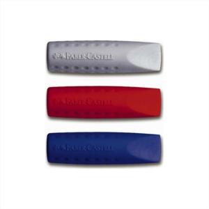 ΓΟΜΑ FABER GRIP ΚΑΠΑΚΙ ΜΠΛΕ ΚΟΚΚΙΝΟ