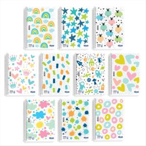 ΤΕΤΡΑΔΙΟ ΣΠΙΡΑΛ SKAG NEON KIDZ A4 2Θ.