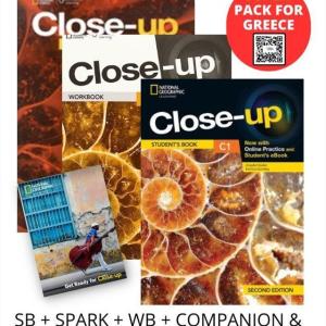NEW CLOSE-UP C1 SUPER PACK (SB + SPARK + WB + COMPANION + TESTBOOK + NOTEBOOK)