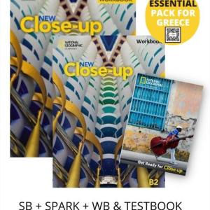 NEW CLOSE-UP B2 SUPER PACK (SB + SPARK + WB + COMPANION + TESTBOOK + NOTEBOOK)