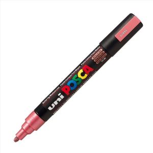 ΜΑΡΚΑΔΟΡΟΣ UNI POSCA PC-5M METALLIC RED