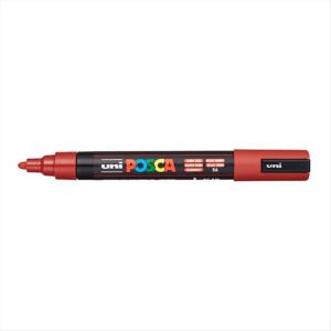 ΜΑΡΚΑΔΟΡΟΣ UNI POSCA PC-5M RUBY RED