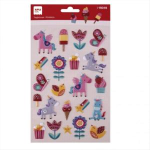 ΑΥΤΟΚΟΛΛΗΤΑ APLI ΛΟΥΛΟΥΔΙΑ ΜΟΝΟΚΕΡΟΙ