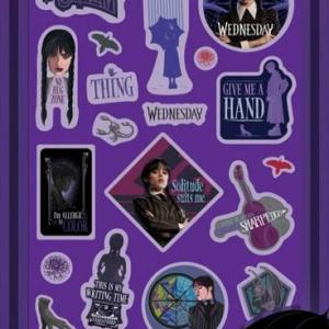 ΑΥΤΟΚΟΛΛΗΤΑ WEDNESDAY 4 TWEEN