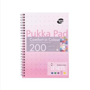 ΤΕΤΡΑΔΙΟ ΣΠΙΡΑΛ A4 PUKKA PAD - Ροζ σελίδες