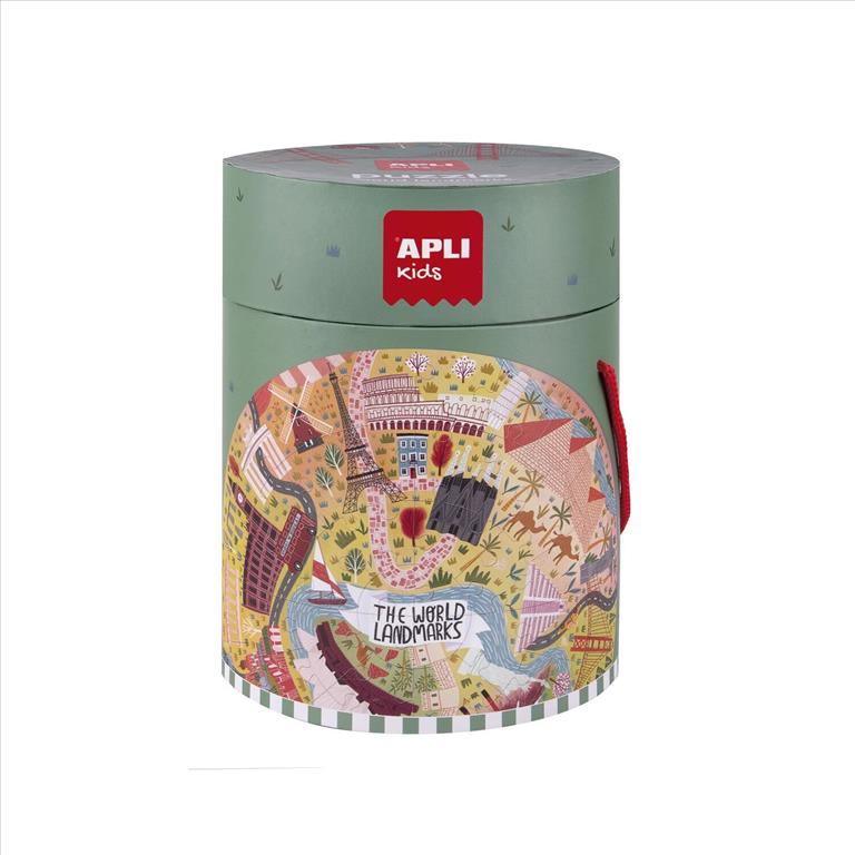 ΠΑΖΛ ΚΥΚΛΙΚΟ 48κομμάτια APLI +5 ΜΝΗΜΕΙΑ