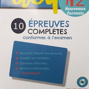 NOUVEAU DELF JUNIOR A2 10 EPREUVES COMPLETES