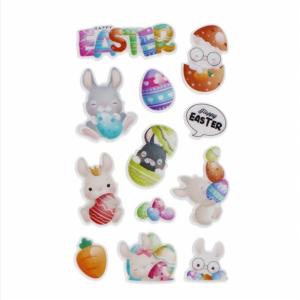 Πασχαλινά Αυτοκόλλητα Puffy