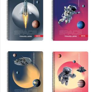 ΤΕΤΡΑΔΙΟ ΣΠΙΡΑΛ 17x25 2Θ TETTRIS SPACE