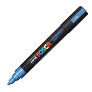 ΜΑΡΚΑΔΟΡΟΣ UNI POSCA PC-5M METALLIC BLUE