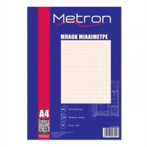 ΜΠΛΟΚ ΧΑΡΤΙ ΜΙΛΙΜΕΤΡΕ METRON