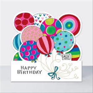 ΕΥΧΕΤΗΡΙΑ ΚΑΡΤΑ Γενεθλίων 15cmx15cm