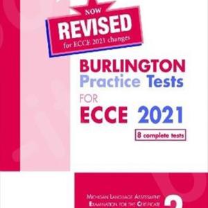 BURLINGTON PRACTICE TESTS FOR THE ECCE 3