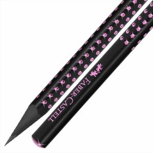 ΜΟΛΥΒΙ FABER GRIP SPARKLE BLACK PINK