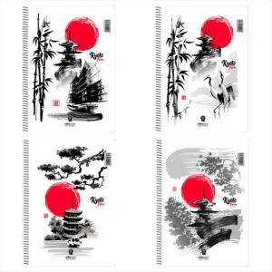 ΤΕΤΡΑΔΙΟ ΣΠΙΡΑΛ KYOTO A4 4Θ