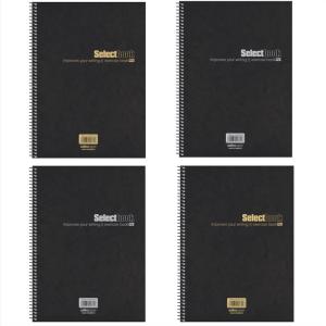 ΤΕΤΡΑΔΙΟ ΣΠΙΡΑΛ SELECT BOOK A4 4Θ