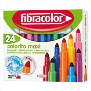 ΜΑΡΚΑΔΟΡΟΙ FIBRACOLOR 24αδα