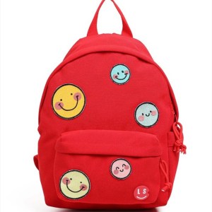ΤΣΑΝΤΑ ΠΛΑΤΗΣ ΝΗΠΙΟΥ LYCSAC Smiles in red