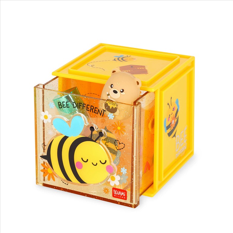 STACKABLE DESK STORAGE BOX BEE
