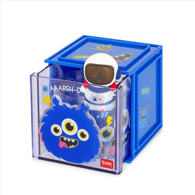 STACKABLE DESK STORAGE BOX ALIEN