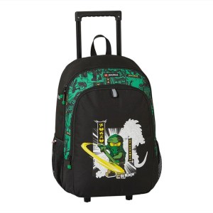 ΤΣΑΝΤΑ ΔΗΜΟΤΙΚΟΥ TROLLEY Ninjago Green