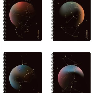 ΤΕΤΡΑΔΙΟ ΣΠΙΡΑΛ Α4 2Θ ZODIAC