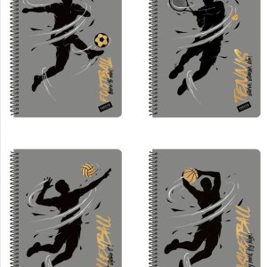 ΤΕΤΡΑΔΙΟ ΣΠΙΡΑΛ Α4 2Θ SPORTS II