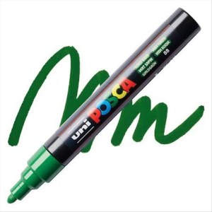 ΜΑΡΚΑΔΟΡΟΣ UNI POSCA PC-5M FOREST GREEN