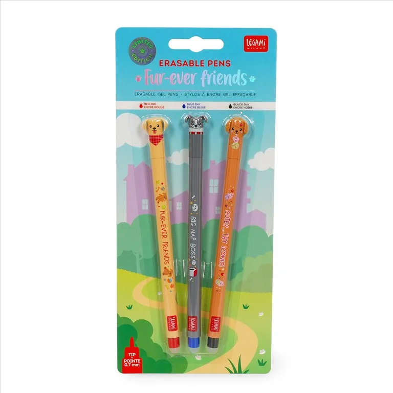ΣΤΥΛΟ SETof3 Fur-ever Friends LEGAMI